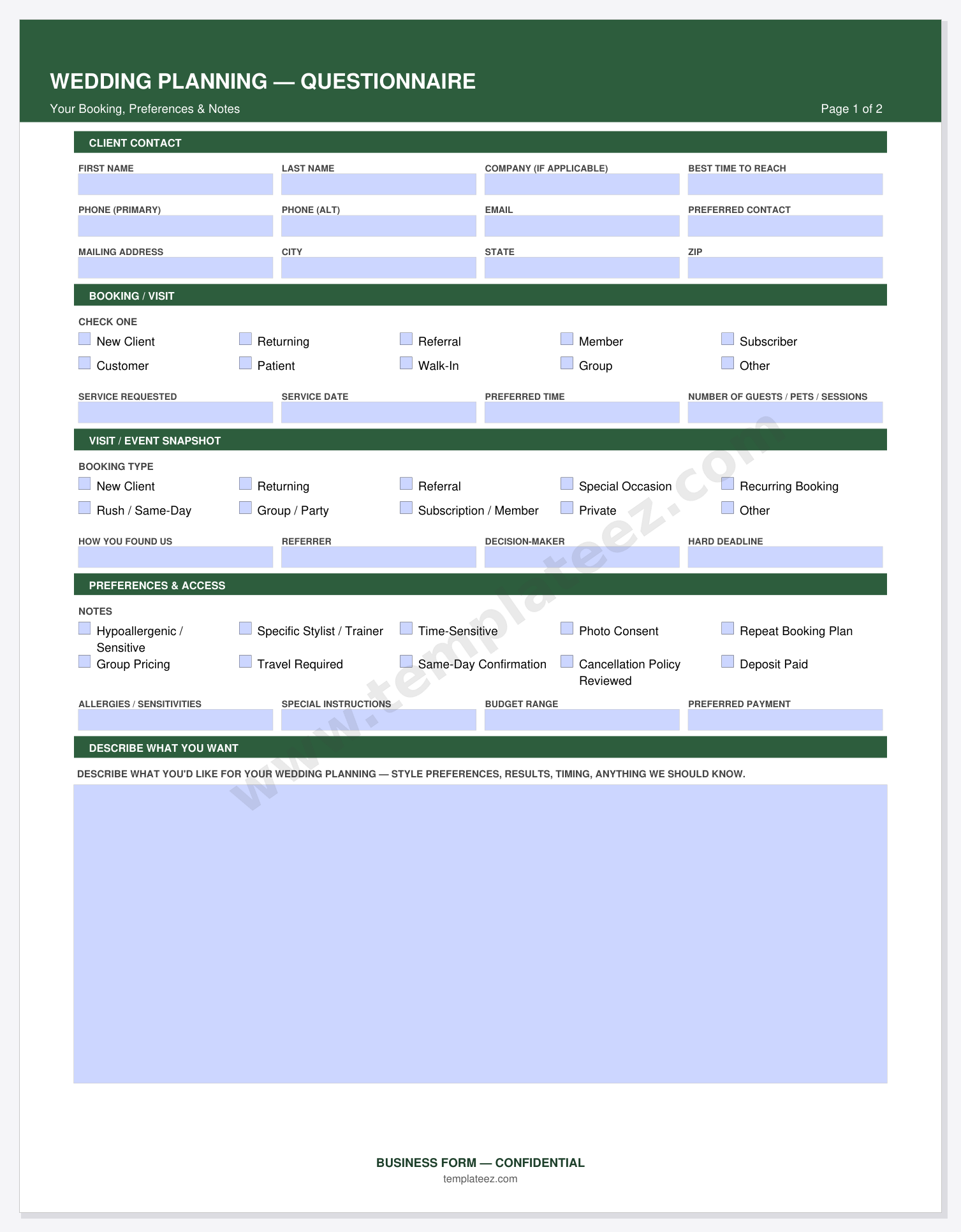 Page preview